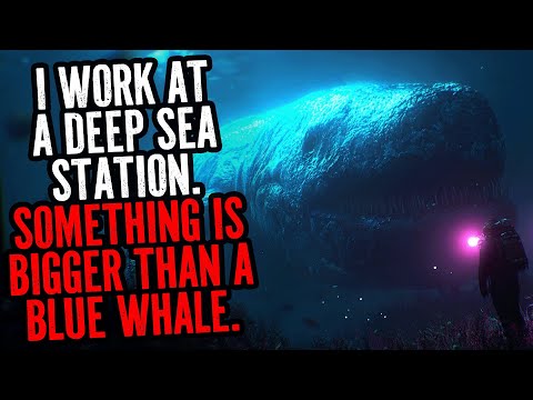 I Work At A Deep Sea Station. Something Is Bigger Than A Blue Whale.