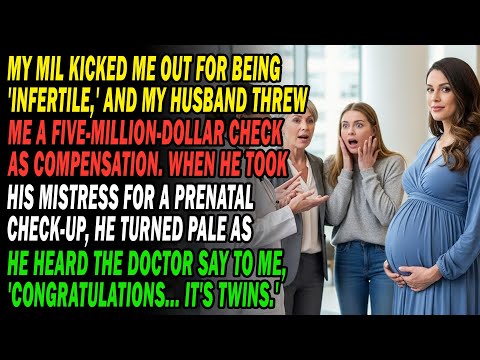 Mil Kicked Me Out As 'Infertile'💔 My Husband Gave Me $5M & Moved His Mistress In😡 But Doctor Said...
