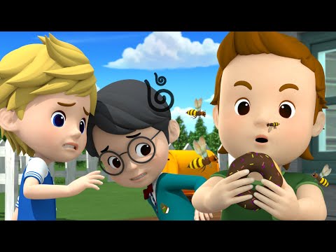 蜜蜂们正在过来│变形警车珀利安全篇动画合集│儿童安全教育│安全故事│儿童动画│变形警车珀利TV