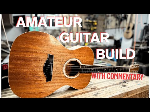I build guitars in my basement! Here's how! (With Commentary)