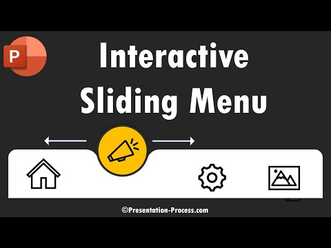 Sliding Interactive Menu with Morph Animation in PowerPoint