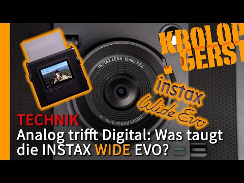 Analogue meets digital: What is the INSTAX Wide Evo good for? 📷 Krolop&Gerst