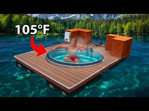 I Built a Floating Hot Tub