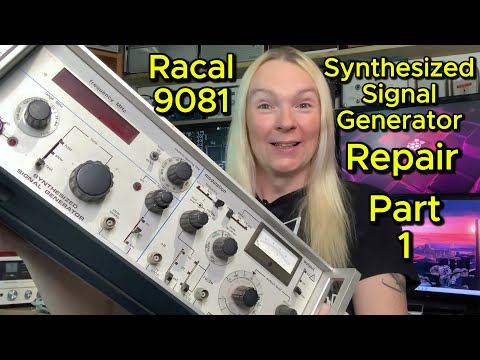 Racal 9081 Synthesized Signal Generator Repair Part 1