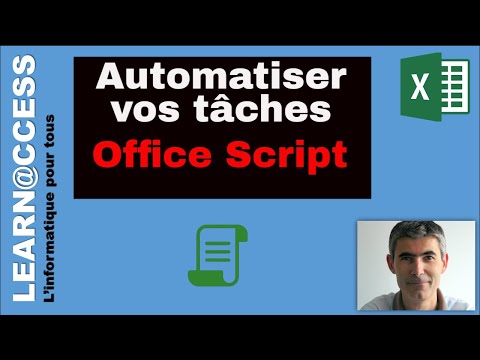 Office Script - Automate your actions on Excel - Discover the language