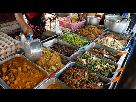 Thai home-style all-you-can-eat street buffet