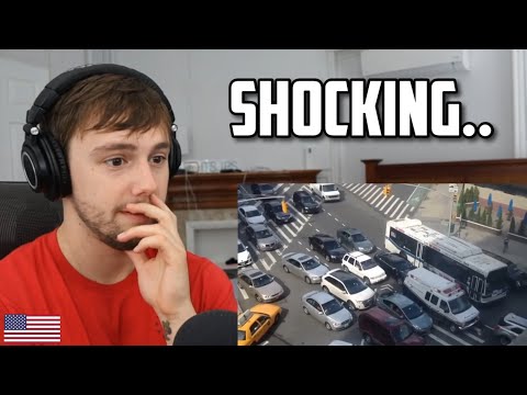 How Different Countries React to Ambulance Sirens.. (American Reacts)