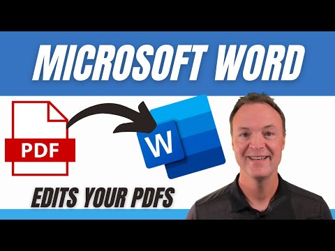 How to Convert then Edit Your PDFs in Microsoft Word