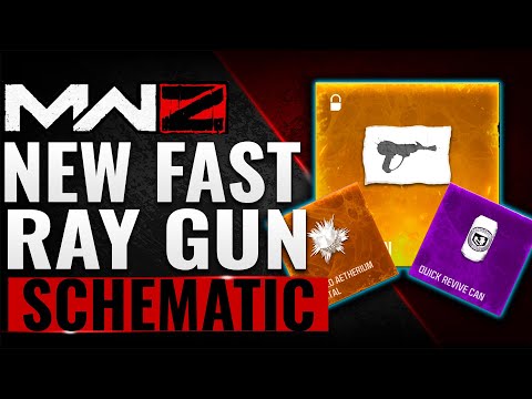 EASIEST Rare Schematics Farming SOLO in MW3 Zombies - Unlocking Raygun Schematics Fast