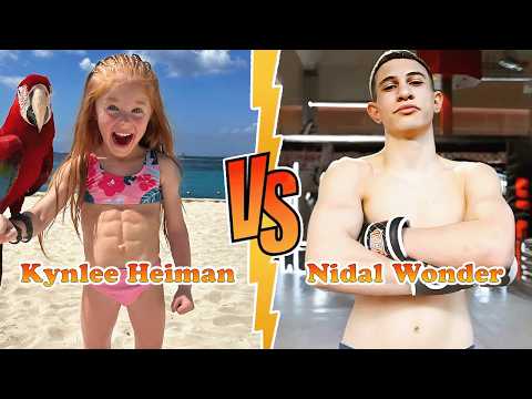 Kynlee Heiman VS Nidal Wonder Transformation 👑 New Stars From Baby To 2026
