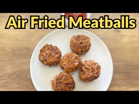Best Vegetarian Meatball Recipe For Beginners | Easy Air Fryer Recipes | High Protein