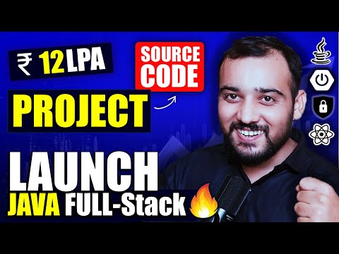 🚀 Build Your 12 LPA Java Full Stack Project for Placements [ REAL SKILLS ]🔥