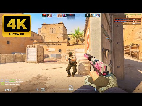 Counter Strike 2 -  Dust 2 - Full Gameplay