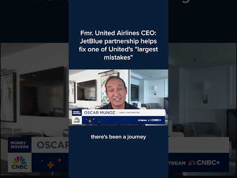 Fmr. United Airlines CEO: JetBlue partnership helps fix one of United's 'largest mistakes'