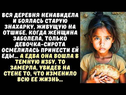 "Не подходи к ВЕДЬМЕ!" — кричала вся деревня СИРОТЕ, но когда та принесла ей хлеб, увидела…