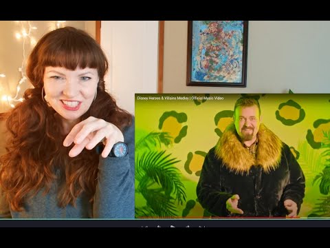 Voctave- Disney Heroes and Villains Medley FIRST EVER REACTION