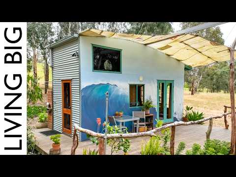 The Inside-Out Tiny House | An Off-Grid Craftsman's Dream