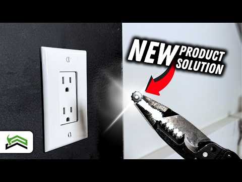 How To Fix Sunken Outlet | New Easy DIY Solution