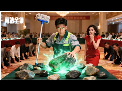 【FULL】賭石大會上，連鬼眼賭王都看不透的原石，竟被清潔工一眼識出是無價帝王綠！順手秒殺三大家族的賭石天才瀟灑離去，美女總裁立刻變賣全部家產求嫁！#蒼穹短劇 #逆襲 #戰神 #中國熱門短劇