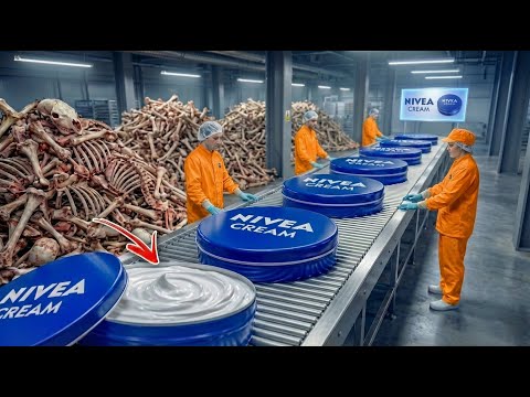 Unbelievable Factory Process Turning Millions of Animal Bones into Cosmetic Cream!