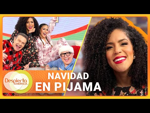 Risas, recuerdos y zapatos desiguales: celebramos la Navidad en pijama | Despierta América | 25 dic