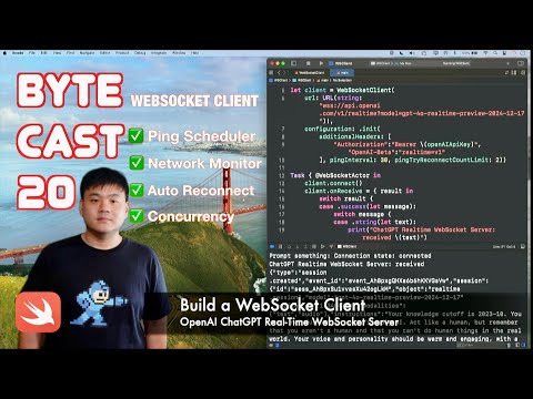 ByteCast #20 - Build a WebSocket Client | Ping Scheduler & Network Monitor | Auto Reconnect