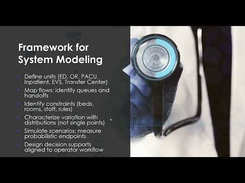 Advanced Analytics in Healthcare Modeling   Module 1   Modeling Healthcare Systems