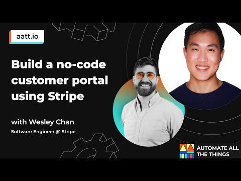 Build a no-code customer portal using Stripe