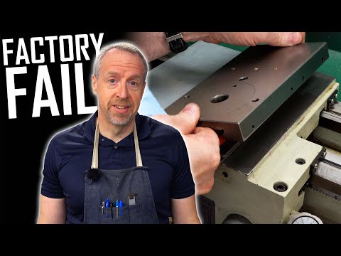 Fixing a Factory Defect in the Lathe Cross Slide | Grizzly G0602 Fail