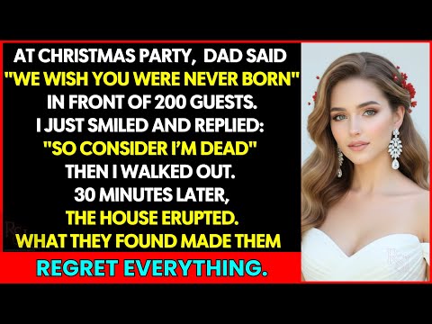 Dad Said “We Wish You Were Never Born” and I Just Smiled and Stood Up At Christmas Party