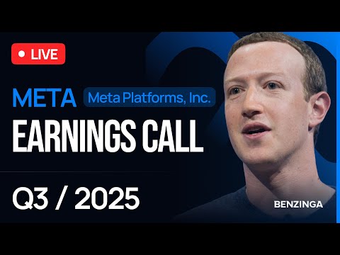 Meta Platforms Q3 Earnings Call 2025 | $META | 🔴 WATCH LIVE