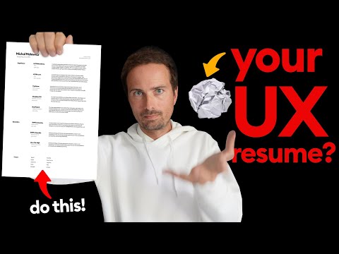 99% of designers MESS UP their resume