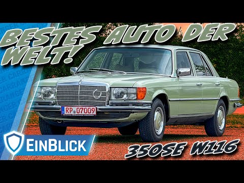SOWAS gibt es NICHT MEHR! Mercedes 350SE W116 (1979) - Der vielleicht beste Mercedes?