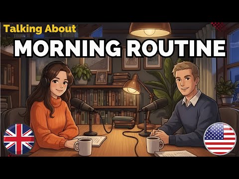 My Productive Morning Routine | Easy English Podcast for Daily Conversation Practice