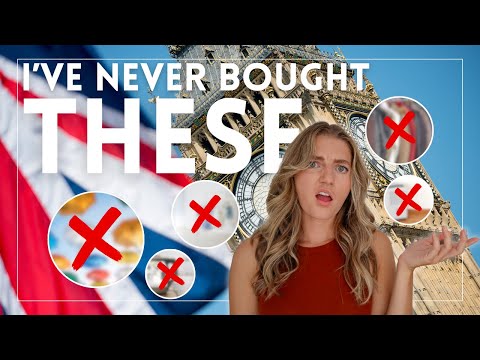 10 Things I Never Bought Before Moving to Britain