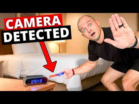 Testing Cheap HIDDEN CAMERA Detector in Airbnb (Shocking Results)