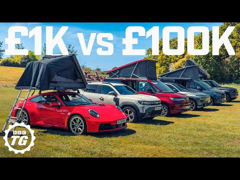 £1k vs £100k Car Camping: Is Budget Or Luxury Best?