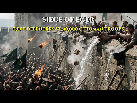 Siege of Eger (1552): How Did 2000 Hungarian Soldiers and Civilians Defeat 40,000 Ottoman Troops?