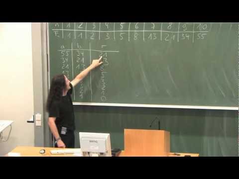 Aufgaben zu den Fibonacci Zahlen - Fibonacci und Euklid