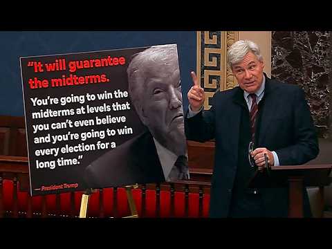 SAVE America Act? More like the "Steal Our Next Election Act." Sen. Whitehouse Rips GOP Bill