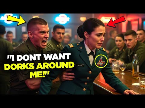 Dumb Recruit Pushed Her at the Bar, Unaware She Was a SEAL Admiral