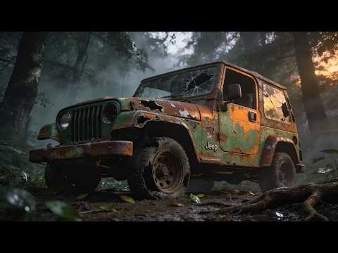 ASMR Car Restoration: Satisfying Full Rebuild of a Classic Jeep Wrangler YJ 1986–1995