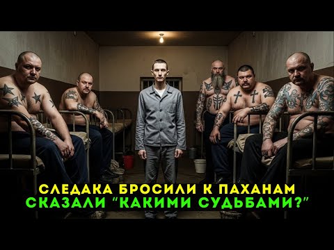 БЫВШИЙ СЛЕДОВАТЕЛЬ В КАМЕРЕ С БЛАТНЫМИ: ОНИ ЕГО УЗНАЛИ.