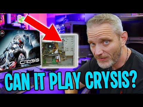 Retro Gaming PC Upgrades!! But can it play CRYSIS?!