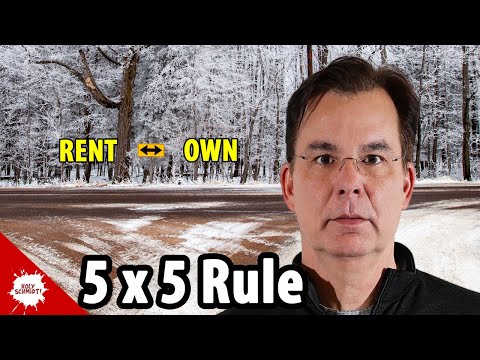 Retirees, Should You Rent or Own Your Home? | 5 x 5 Rule