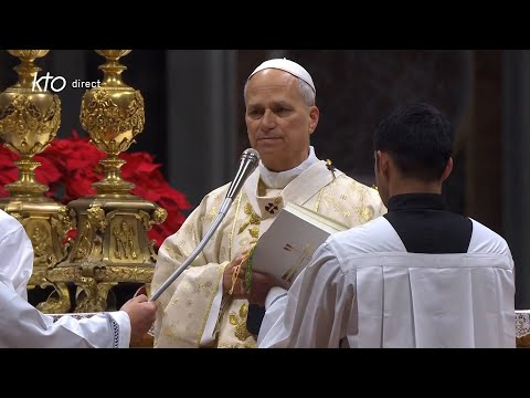 Messe du jour de Noël présidée par le pape Léon XIV à Rome - 25 décembre 2025