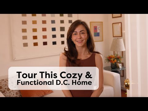 Tour This Cozy, Colorful and Functional Home in Washington DC | Handmade Home