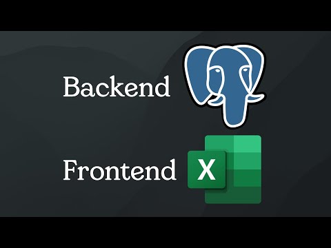 My latest weekend project. Mixing the scalability of SQL and with the easy of use of  spreadsheets