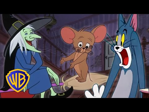 Tom & Jerry | Spooky Silly Moments! 🦇👻 | Halloween | Classic Cartoon Compilation | @wbkids