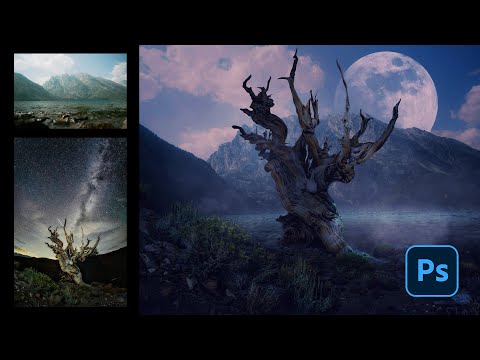 Real-Time Photoshop Compositing 01: Random Image Challenge